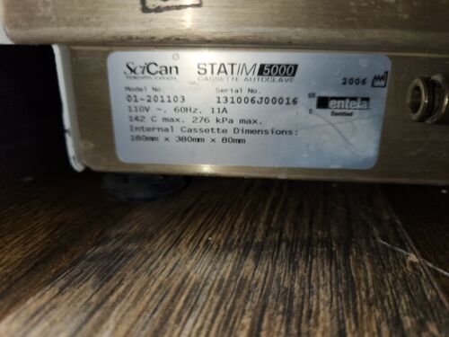 SCICAN STATIM 5000 Cassette Sterilizer Medical Dental - Image 3