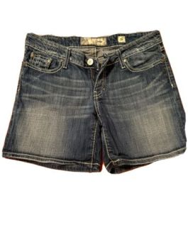 BKE Stella Jean Shorts Womens Size 29 Blue Medium Denim Low Rise Distressed