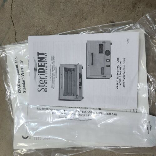 CPAC Steri-Dent Model 200 Dry Heat Sterilizer, 2 Instrument Trays, 110V - Image 7