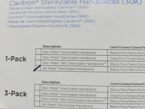Dentsply Cavitron Jet-Mate Sterilizable Handpiece - Image 2