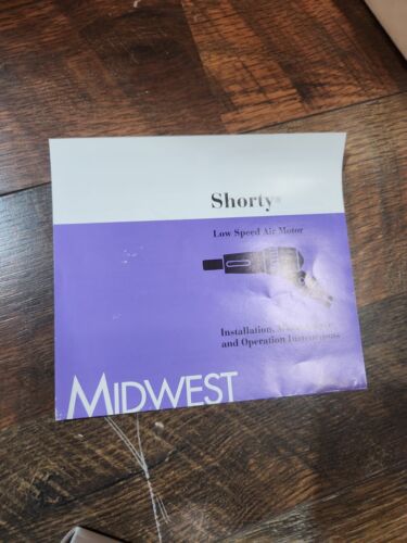 Dental Handpiece/ NEW MIDWEST SHORTY MOTOR TWO SPEED IN BOX - Image 3