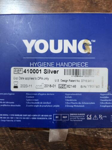 Young Hygiene Prophy Handpiece Silver - Image 2