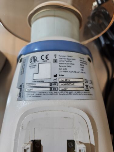 Airbex Nomad Pro Dental Intraoral Handheld X-Ray Unit Bitewing System 2 Battery - Image 8