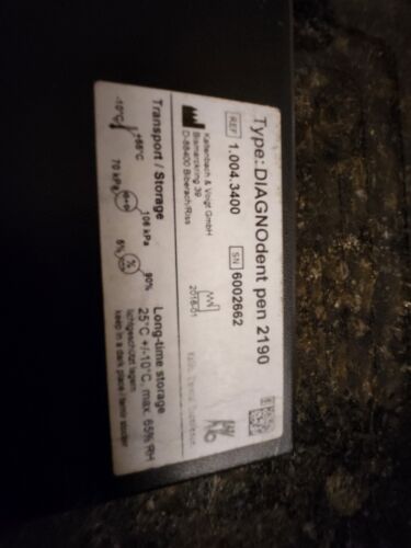 KaVo Diagnodent Cordless Pen Style Dental Caries Detector, Model 2190 - Image 7