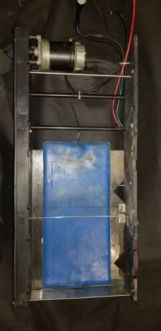 Dent-X 810 X-Ray processor motor frame assembly with motor, heating pad, w/trays