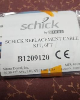 Schick Elite or 33 Replacement Dental Xray Sensor 6′ Cord Cable P/N: B1209120