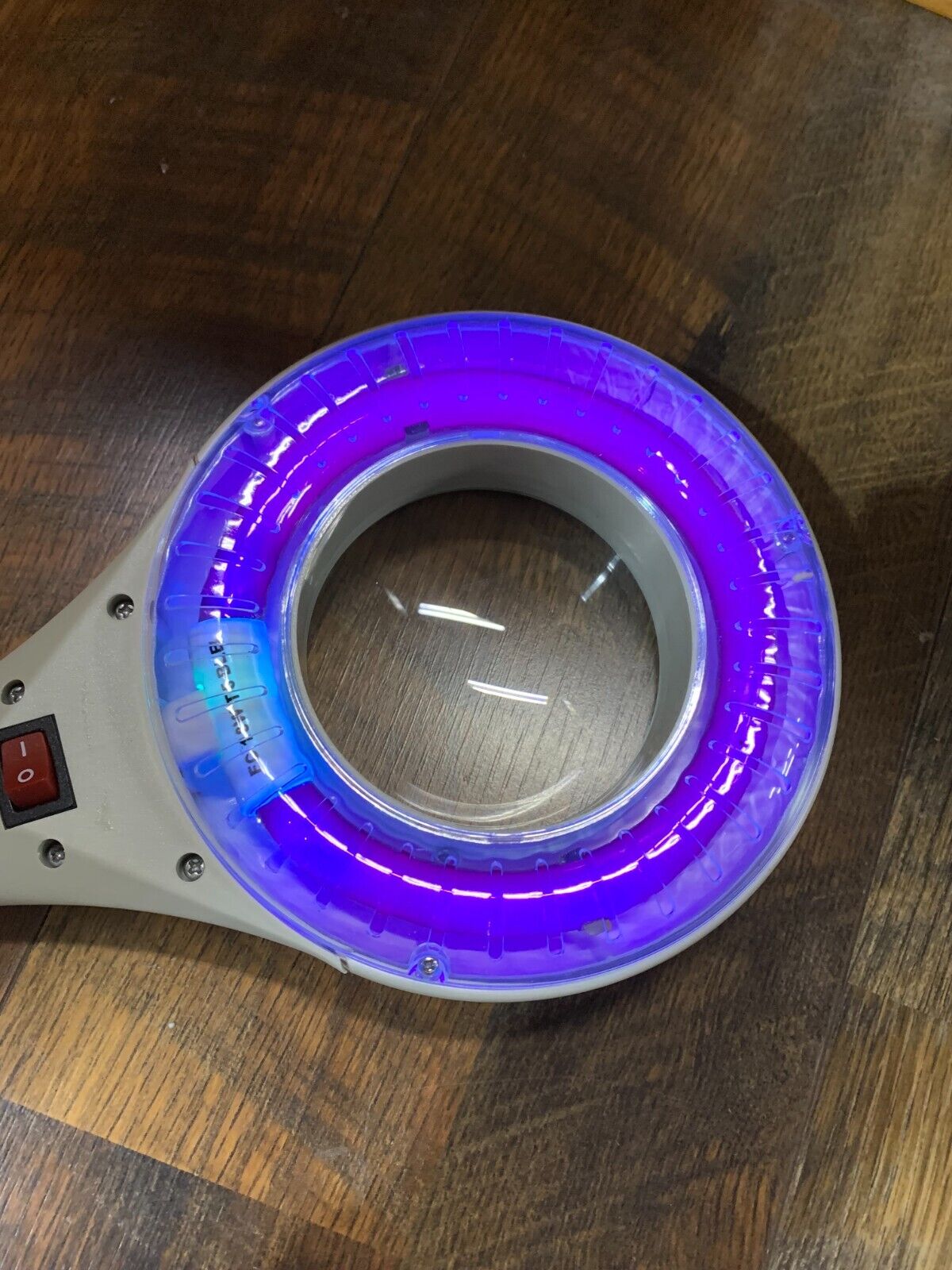 Dazor J401-5-HHM Handheld Magnifier Lamp, 120V 50/60Hz, 18W BLB - Image 3