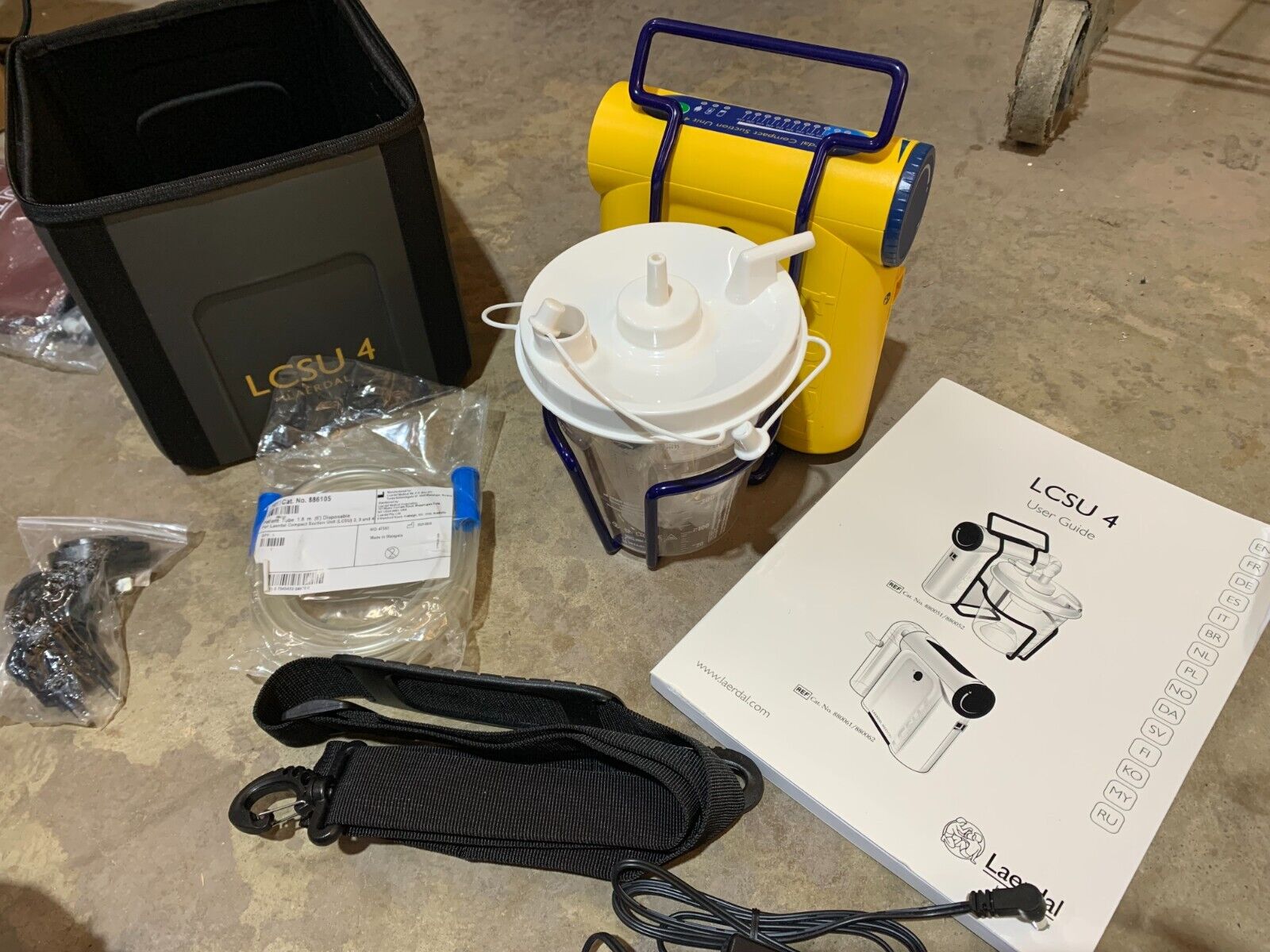 Laerdal Suction Unit 4 with canister