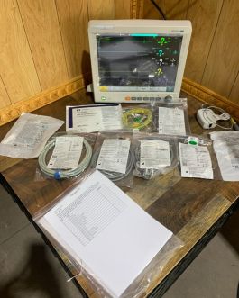 EDAN IM8 12″ Patient Monitor ECG, RESP, NIBP, SpO2, Temp and Mainstream ETCO2