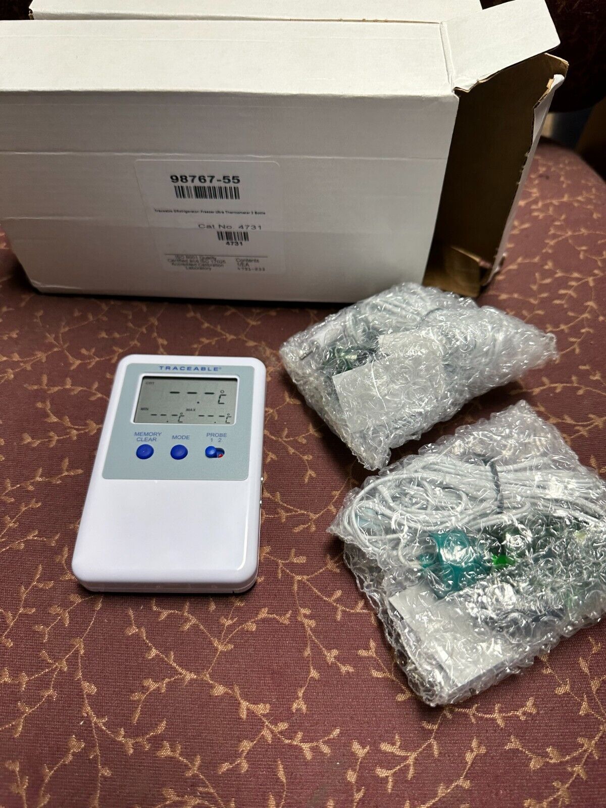 Traceable Refrigerator/freezer Ultra Thermometer 2 Bottles