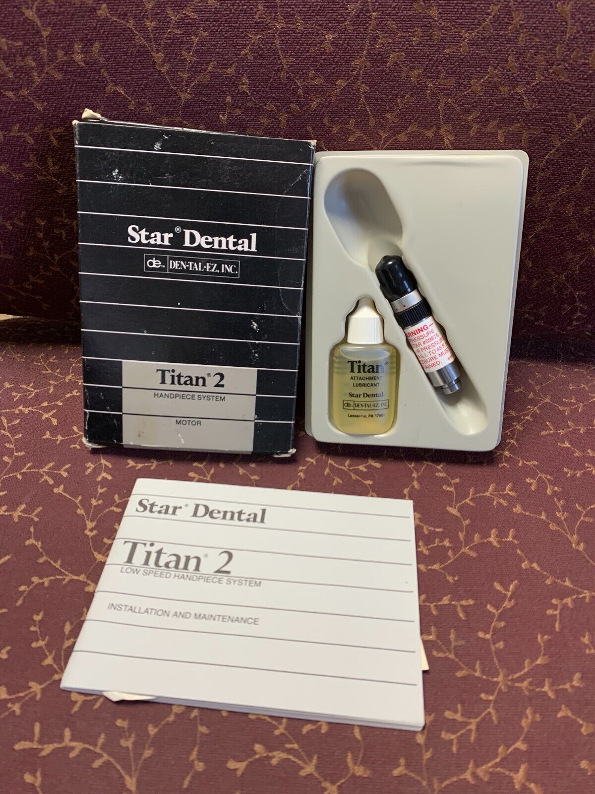 STAR Dental Handpiece System Motor 20,000 RPM 015688 Titan 2