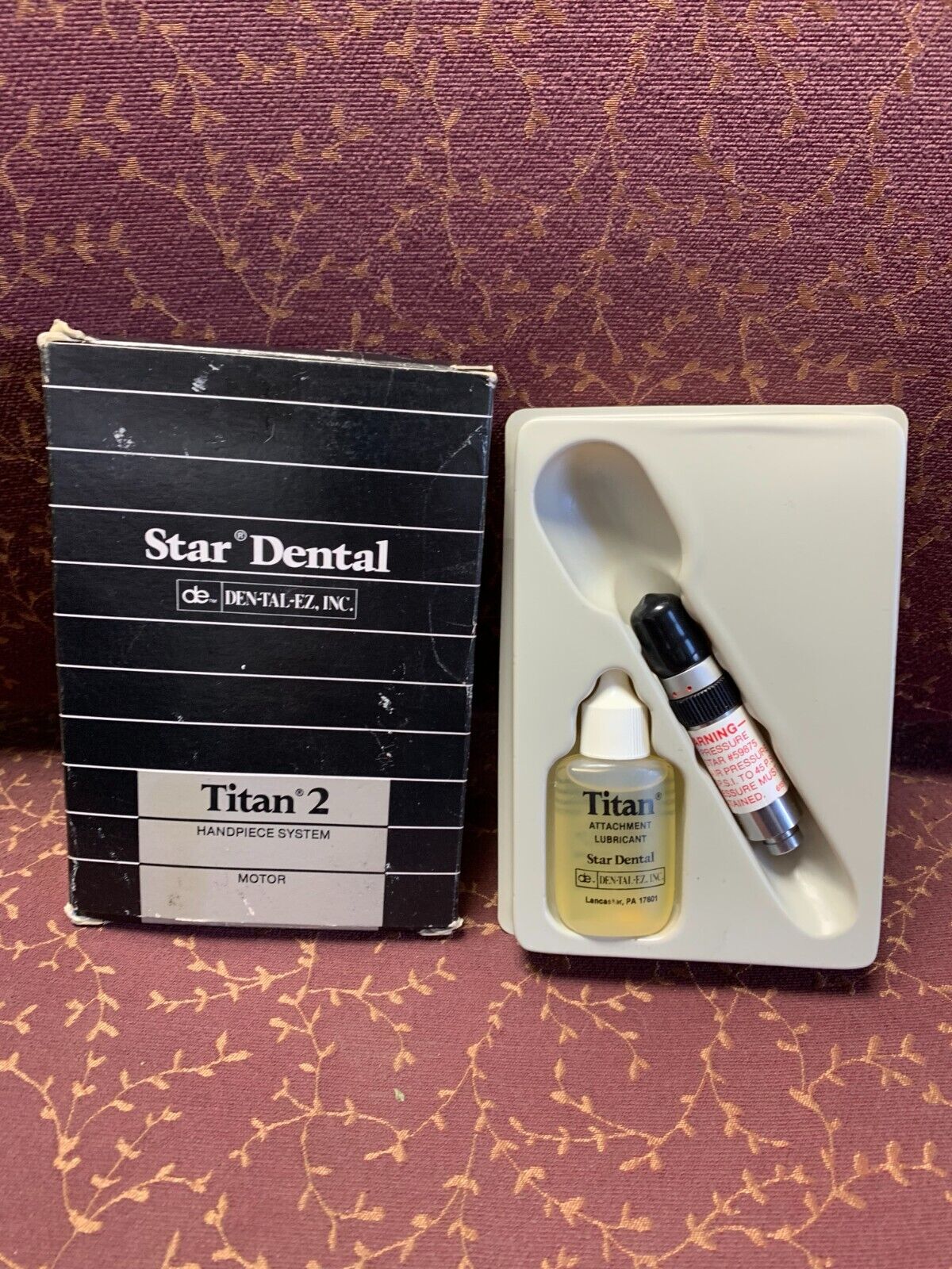 STAR Dental Handpiece System Motor 20,000 RPM 015688 Titan 2 - Image 2