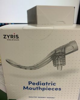 Zyris Isolite Pediatric Mouthpiece Ref # CIL0501 10pcs/box Isodry/ Isovac