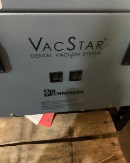 Air Techniques VacStar 50 Dental Vacuum 2 x 1hp Motors  Powerful!