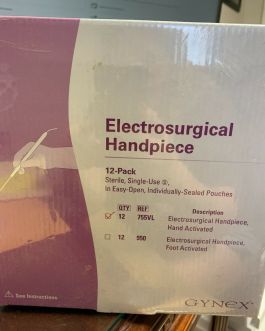 GYNEX Box of 12 Single-use hand activated Electrosurgical Handpiece