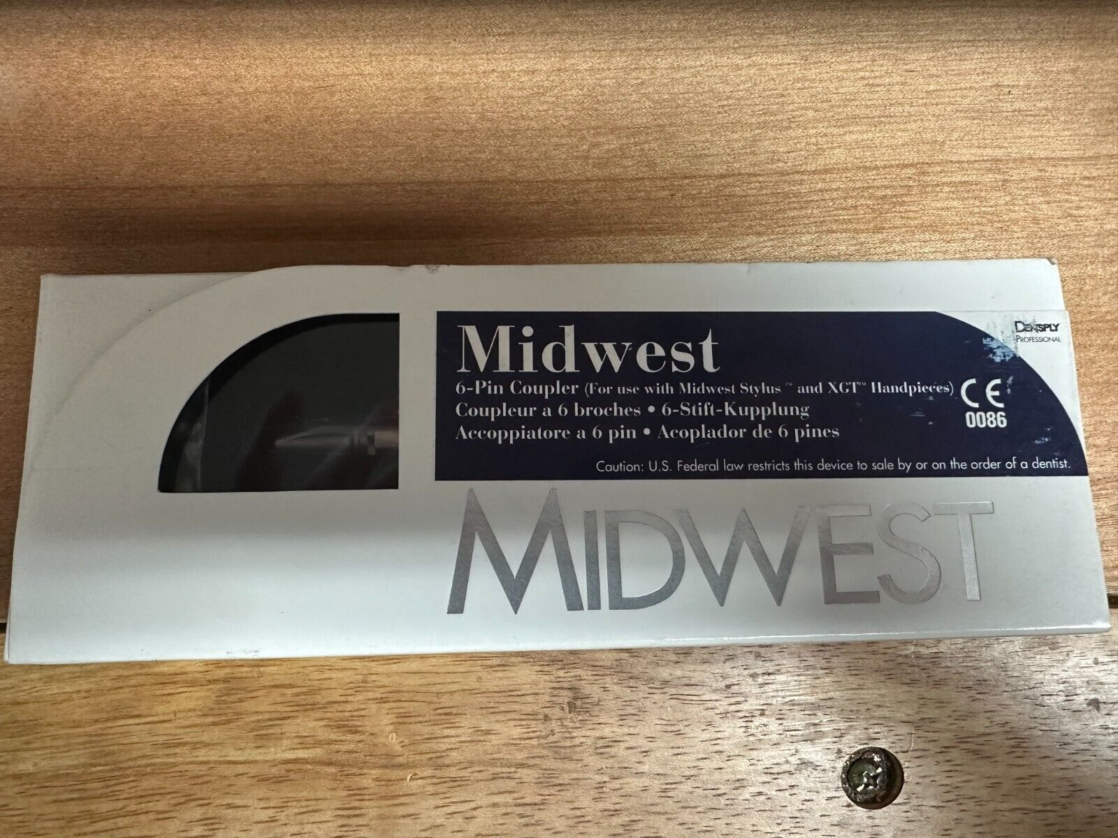 New Dentsply Sirona 790246 Midwest Stylus Dental Coupler 6Pin