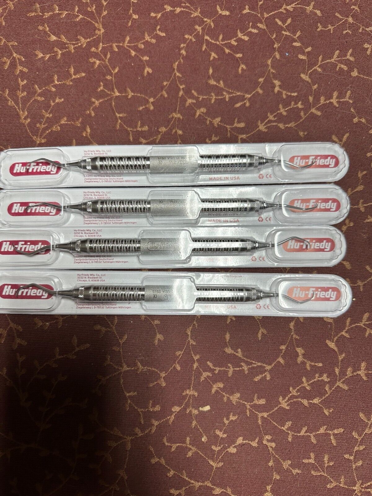 HU Friedy Dental Instruments Brand New in Package SG3/4R6 Lot of 4
