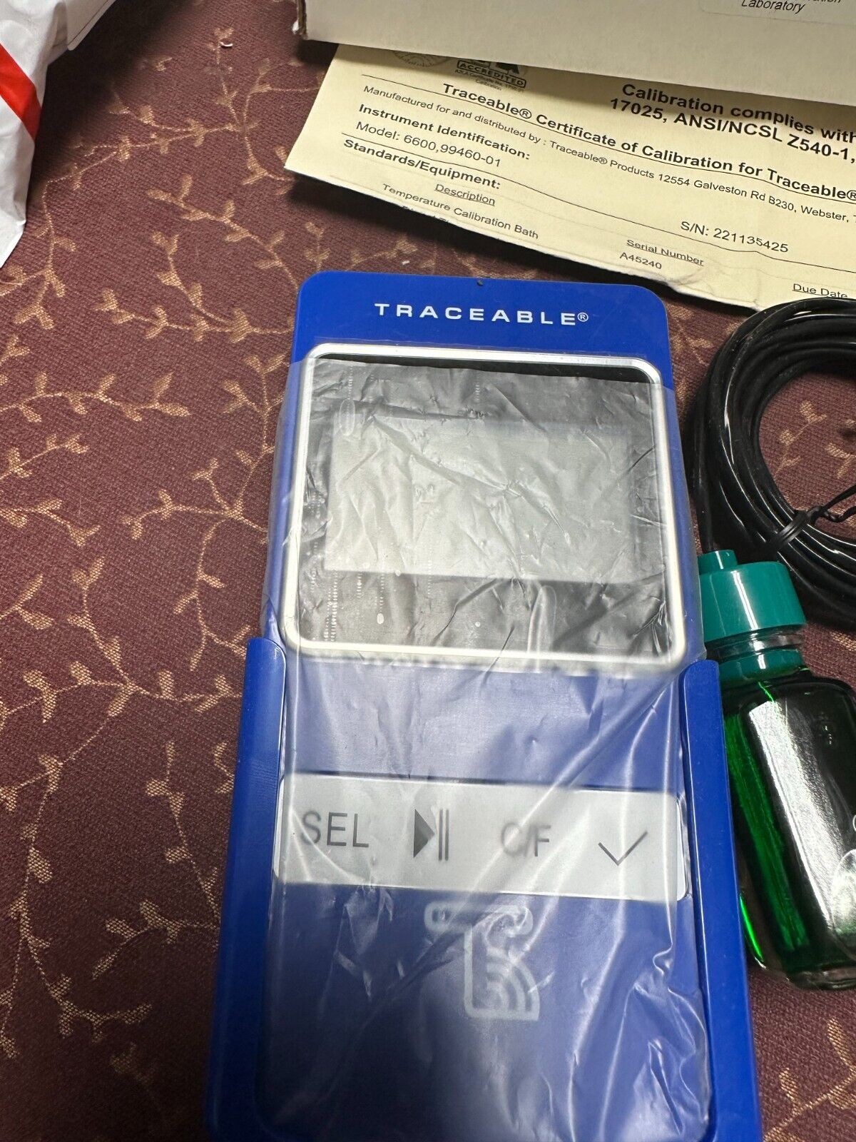 Cole Parker Traceable Ethernet Thermometer Probe - Image 2