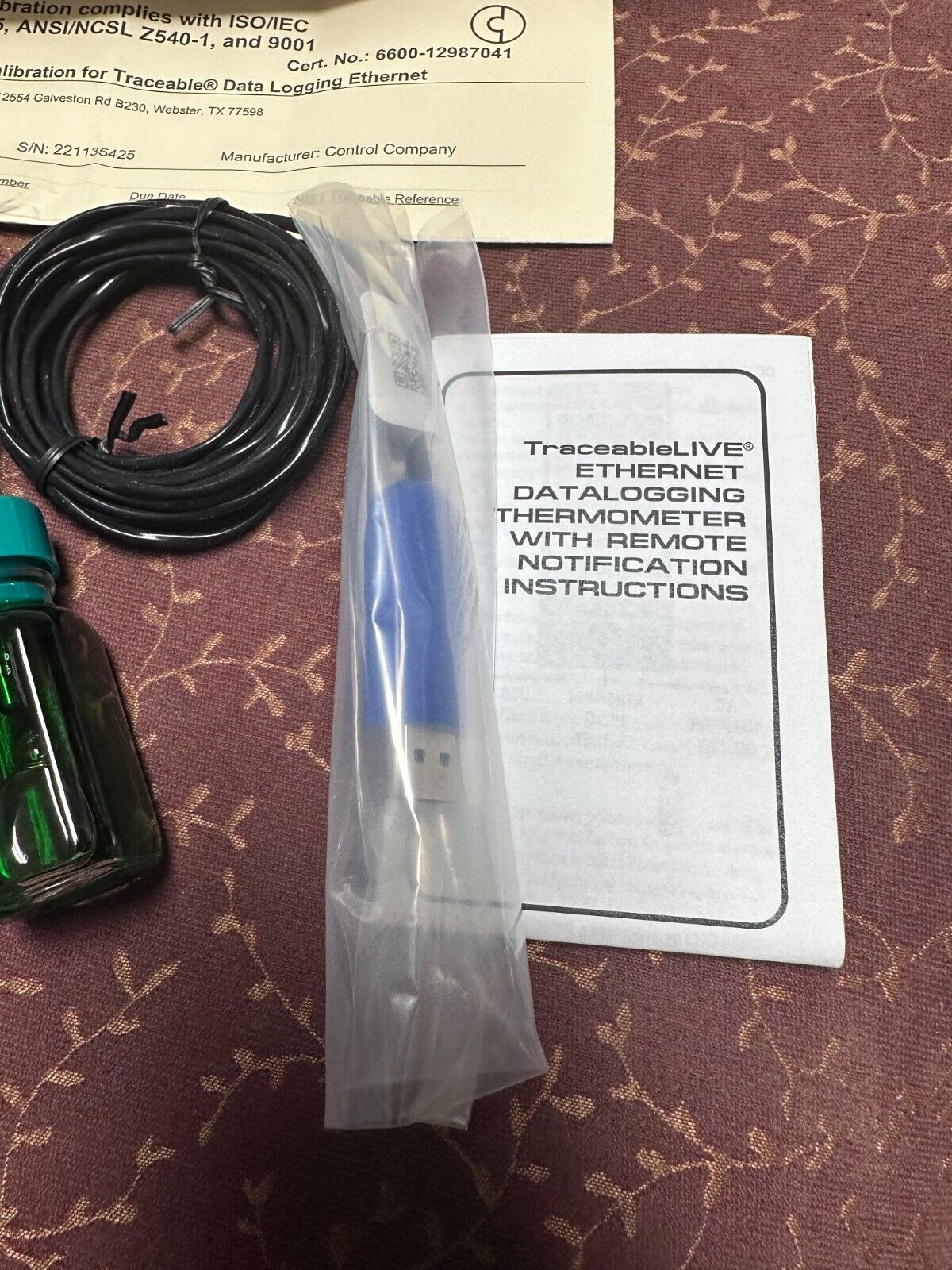 Cole Parker Traceable Ethernet Thermometer Probe - Image 4