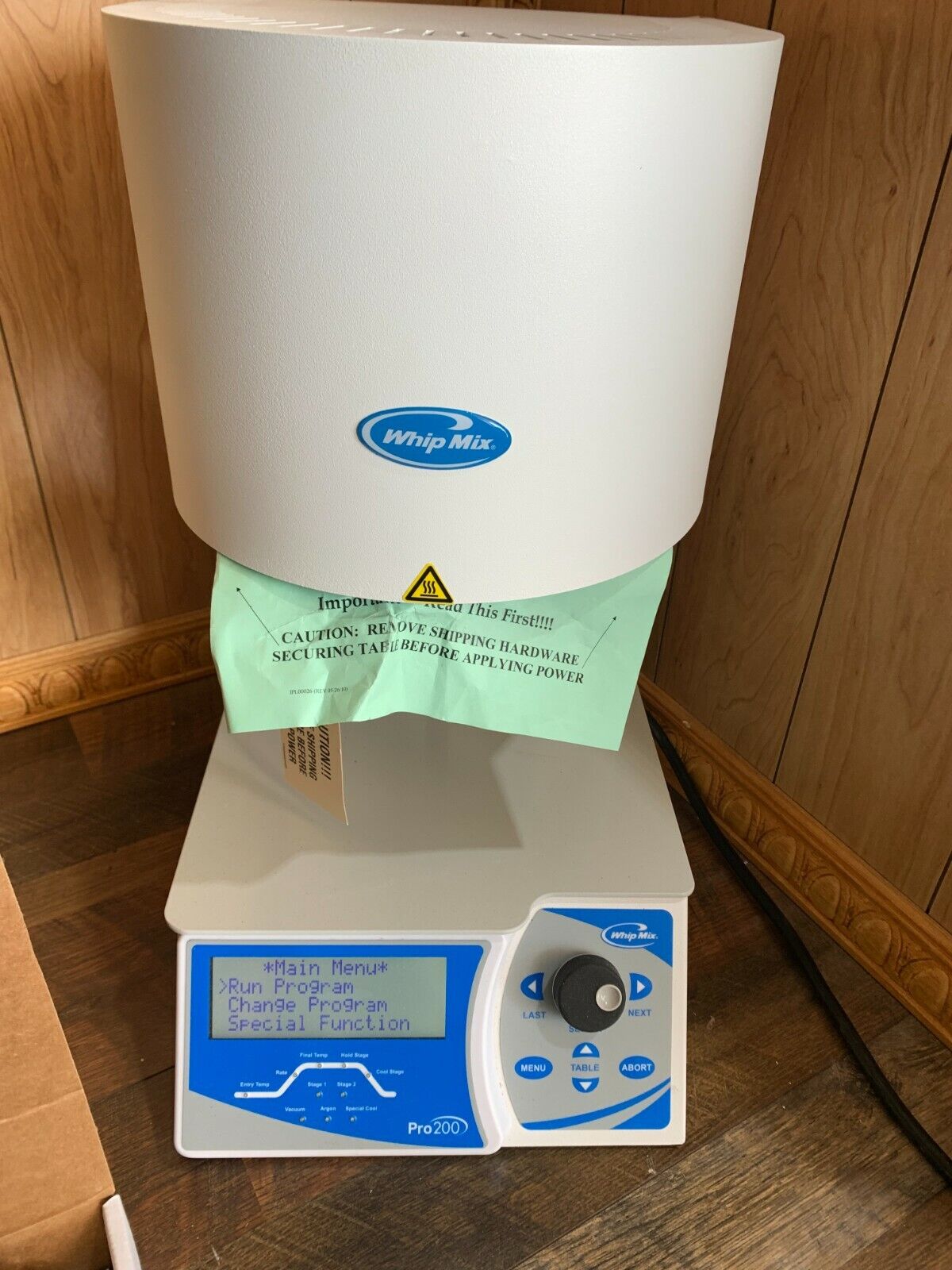 Whip Mix Pro 200 Series Furnace