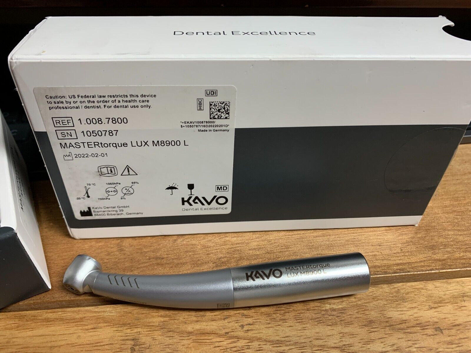 KAVO LUX M8700 L Mini MASTERtorque Handpiece1.008.7800