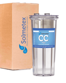 SOLMETEX CC Hg5 Collection Container with Recycle Kit Amalgam Separator Filter