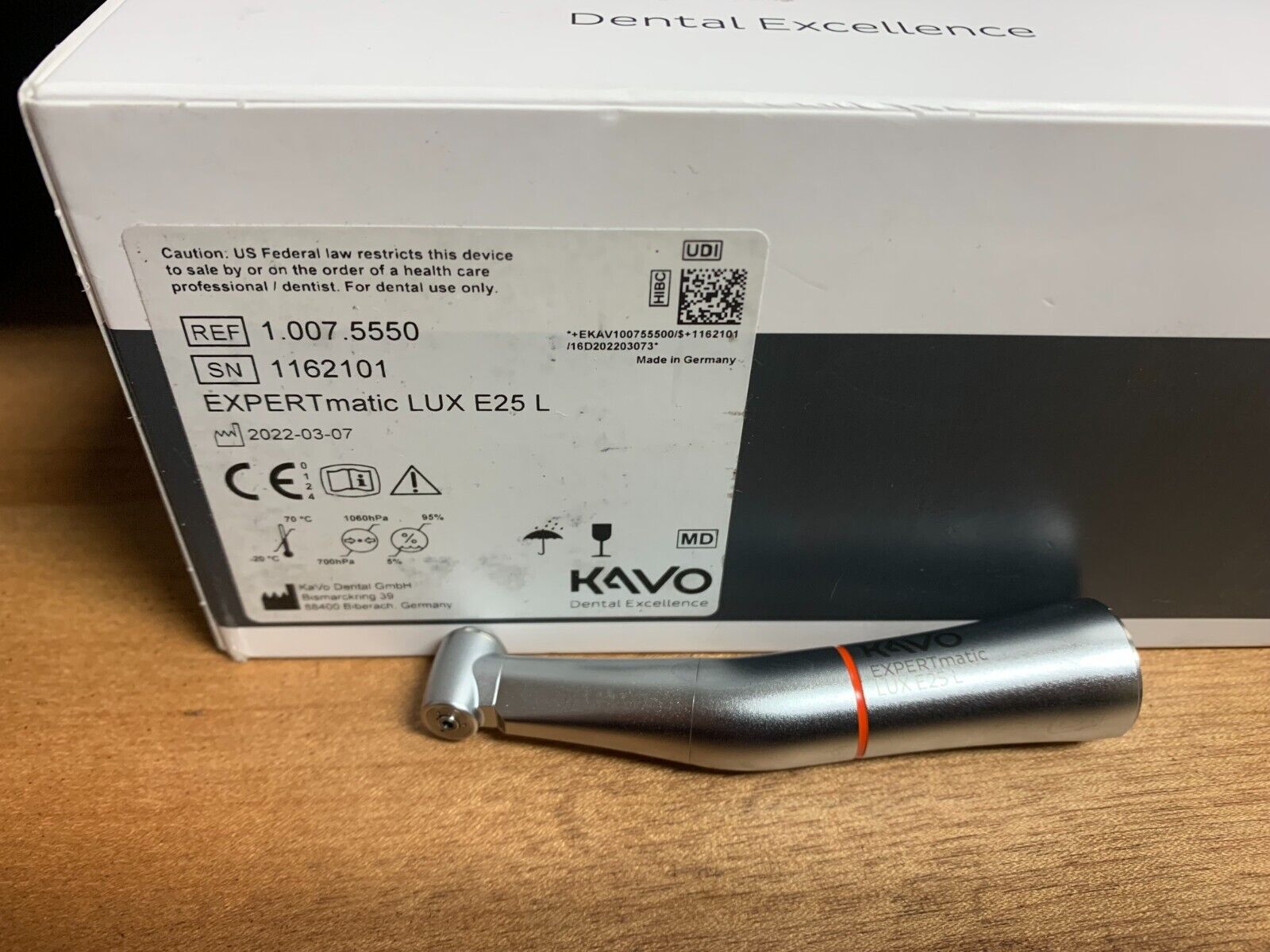 KAVO EXPERTmatic LUX E25 L 1.007.5550