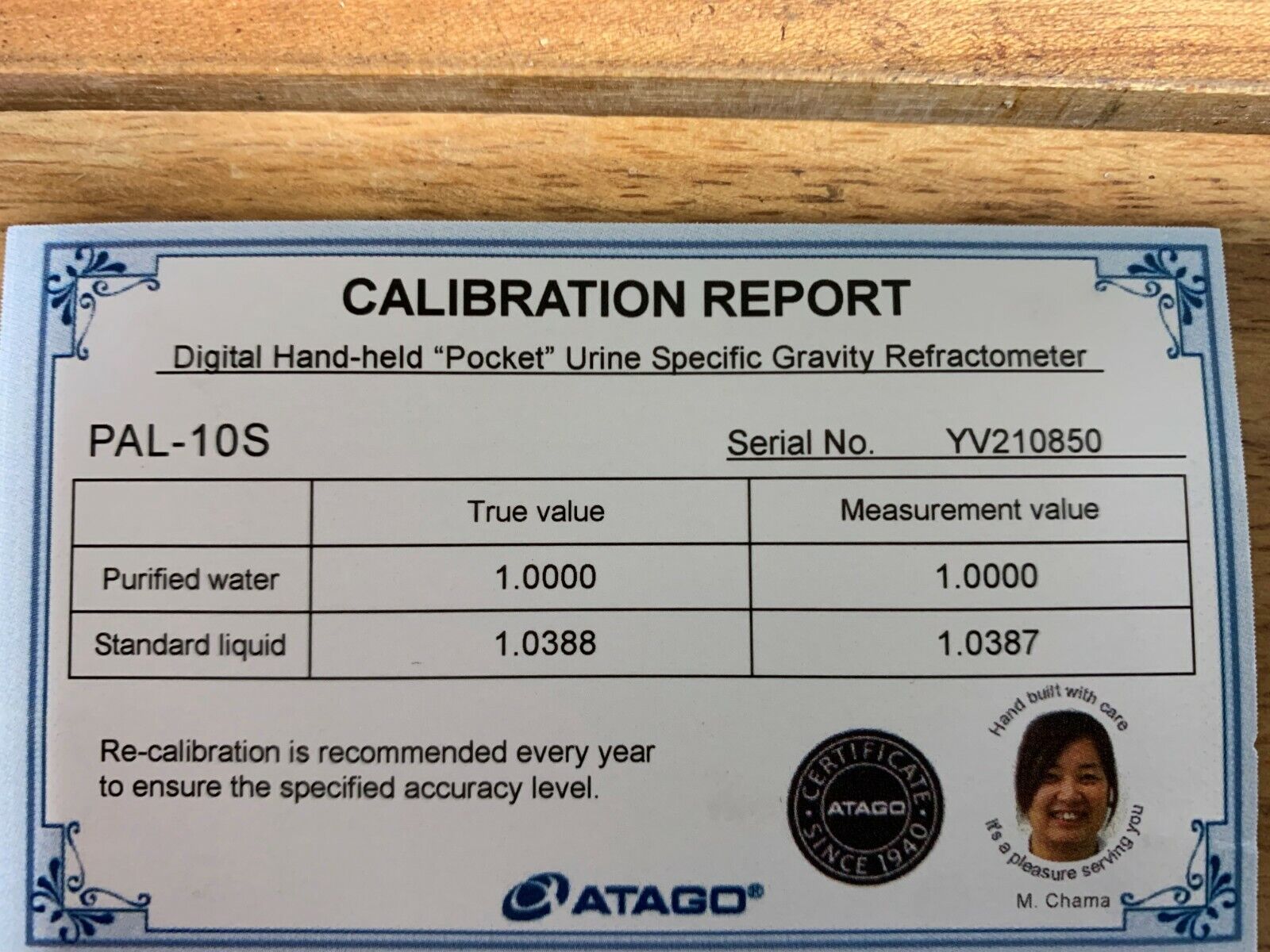ATAGO PAL10S Pocket Refractometer GotaHaveItDental
