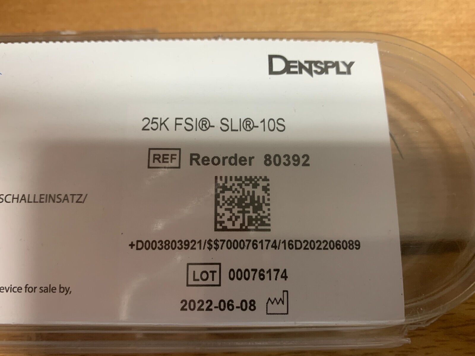 DENTSPLY Cavitron Ultrasonic Slimline Insert 25k FSI SLI 10S - Image 2