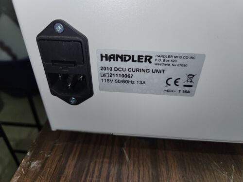 HANDLER 2010DCU TWO-STAGE DIGITAL 8 FLASK DENTURE CURING UNIT DENTAL LAB - Image 6
