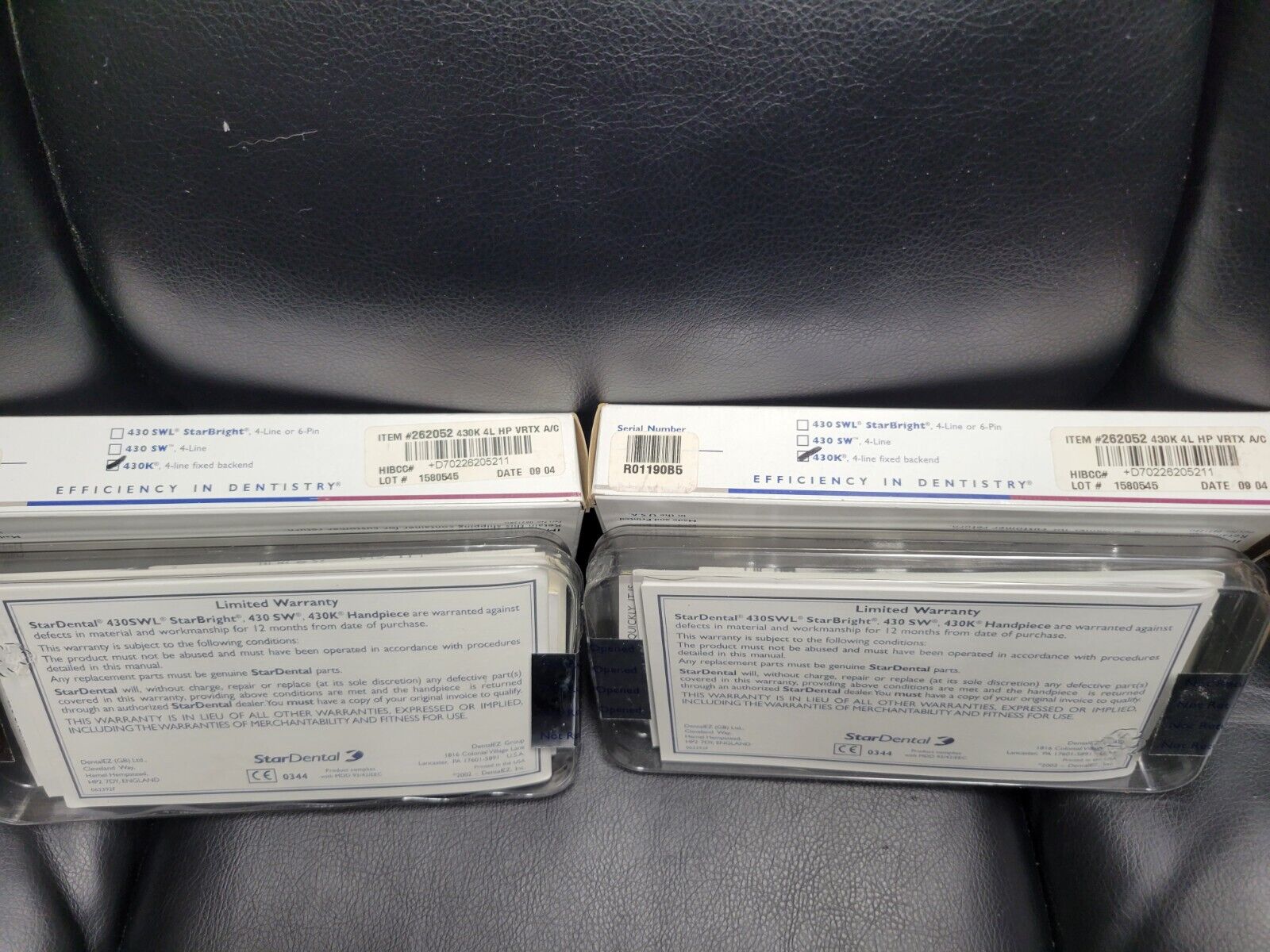 STAR DENTAL 430 LubeFree High-Speed Handpieces (Lot of 2) - Image 3