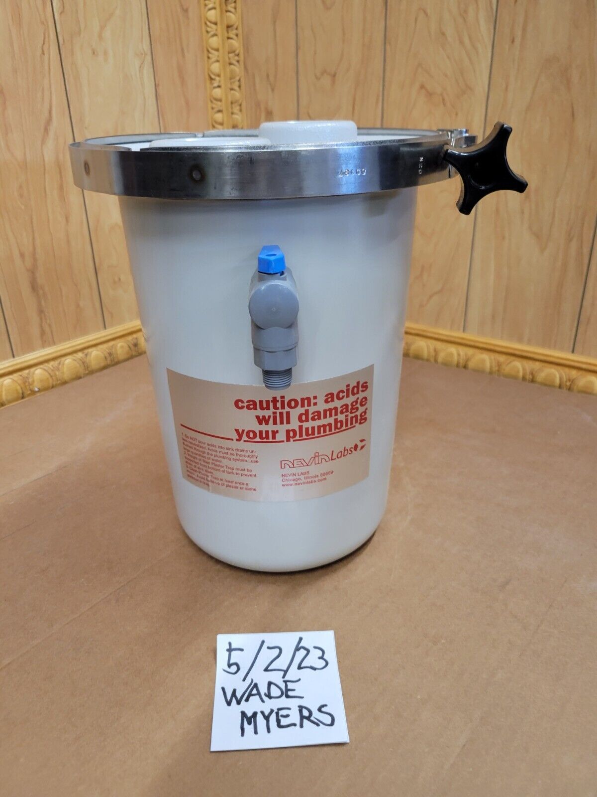 Nevin Labs Dental Plastic/Copper Trap