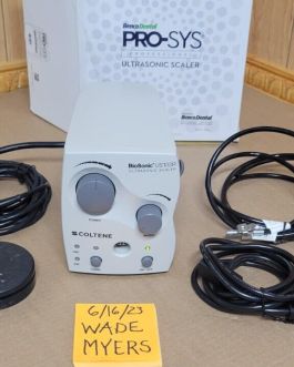 Pre-owned Coltene/Whaledent BIOSONIC US100r Ultra-sonic SCALER