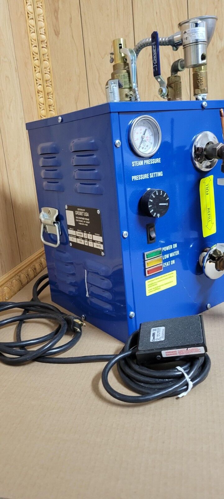 GROBET USA Model 24.9 STEAM CLEANER - Image 4