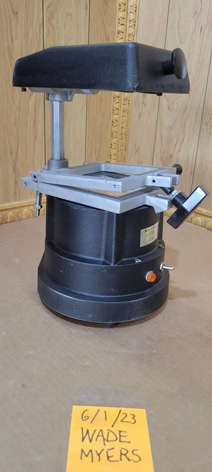 Henry Schein (Slightly Used) VACUUM FORMING MACHINE - Model 101 - Image 3