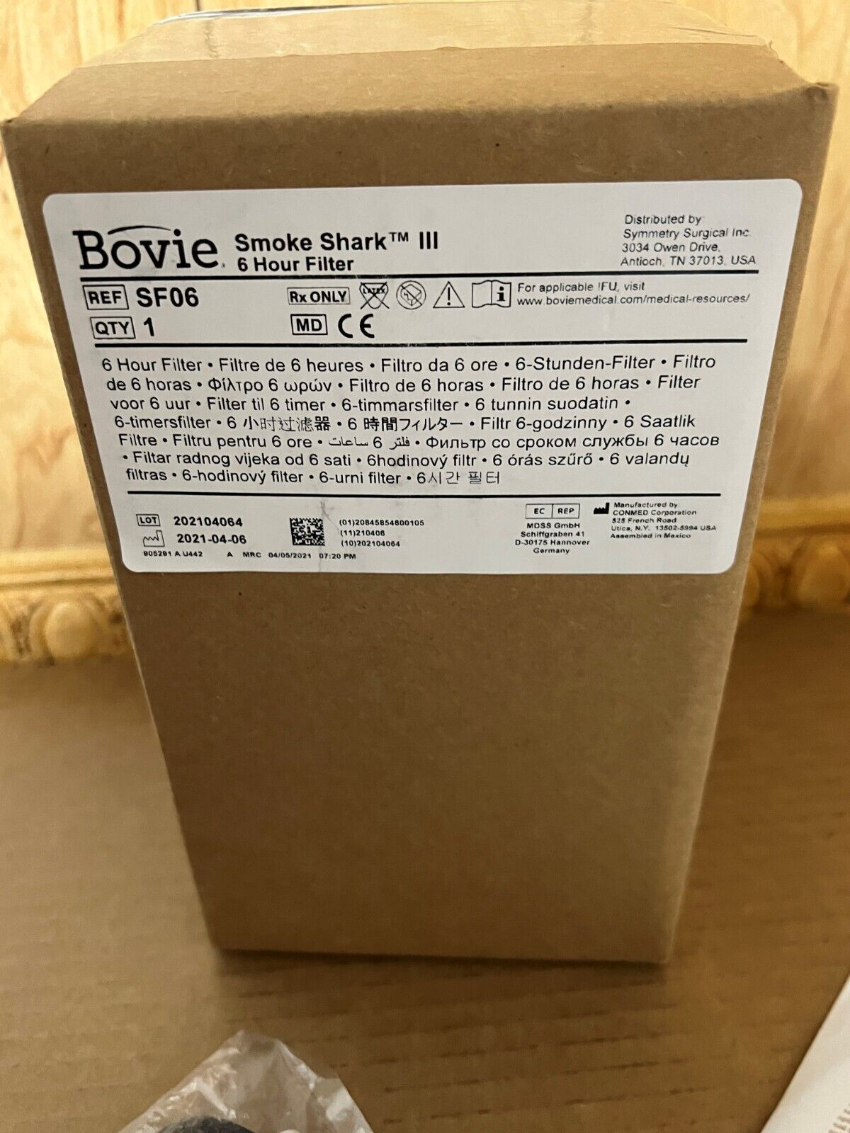 Open Box Smoke Shark III Bovie Smoke evacuator unit - Image 4