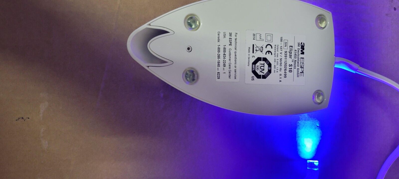(Pre-Owned) 3M ESPE ELIPAR S-10 Curing Light - Image 6
