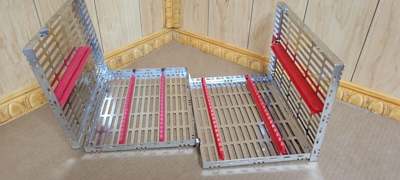 Hu Friedy IMS Instrument Cassettes - LOT of 2 - Signature Series (20/18) - RED - Image 2