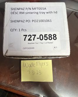 Desc RM  Sintering Tray with lid Dental Creations 727-0588 shenpaz MFT055A