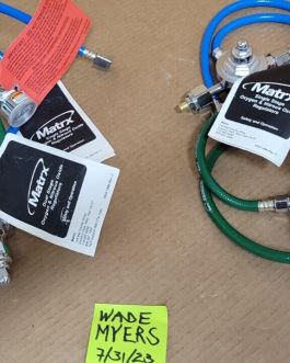 Matrx MD Dual Stage Regulators (2 Available, $175 each)