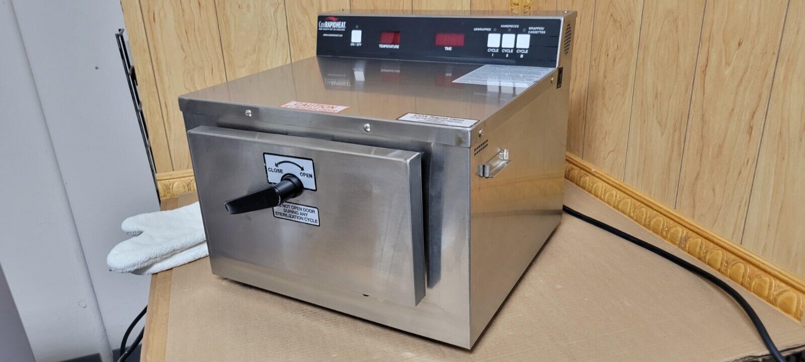 (Pre-Owned) Cox RAPID (Dry) HEAT TRANSFER STERILIZER - 6000 - Image 2