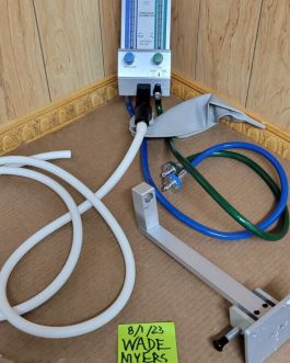 (NEW) BelMed PC 7 ANALGESIA FLOWMETER  5000 + Hoses + Wall Mount