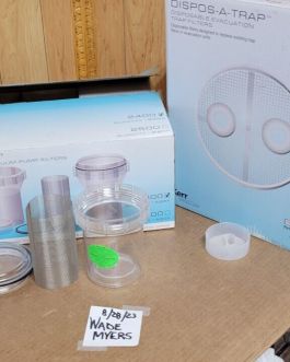 Kerr TotalCare PINNACLE EVAC-U-TRAP Vacuum Pump Filters + 93 Dispos-A-Traps