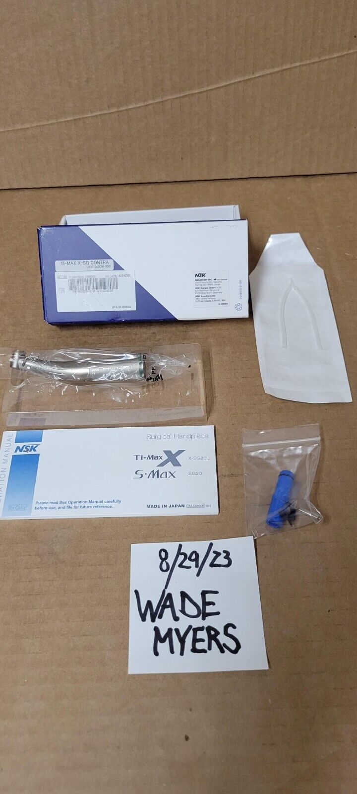 (BRAND NEW) Nakanisha NSK ti-max x-SG20L Handpiece