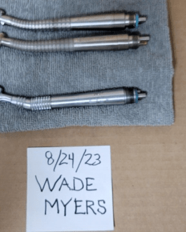 (Pre-owned) Lot of 3 MIDWEST HANDPIECES