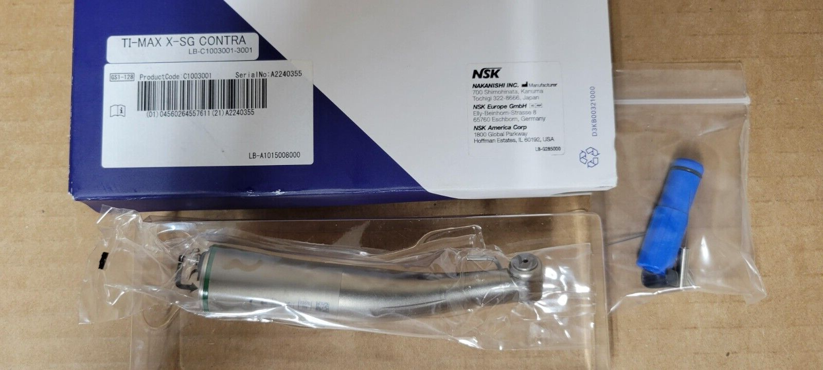 (BRAND NEW) Nakanisha NSK ti-max x-SG20L Handpiece - Image 2