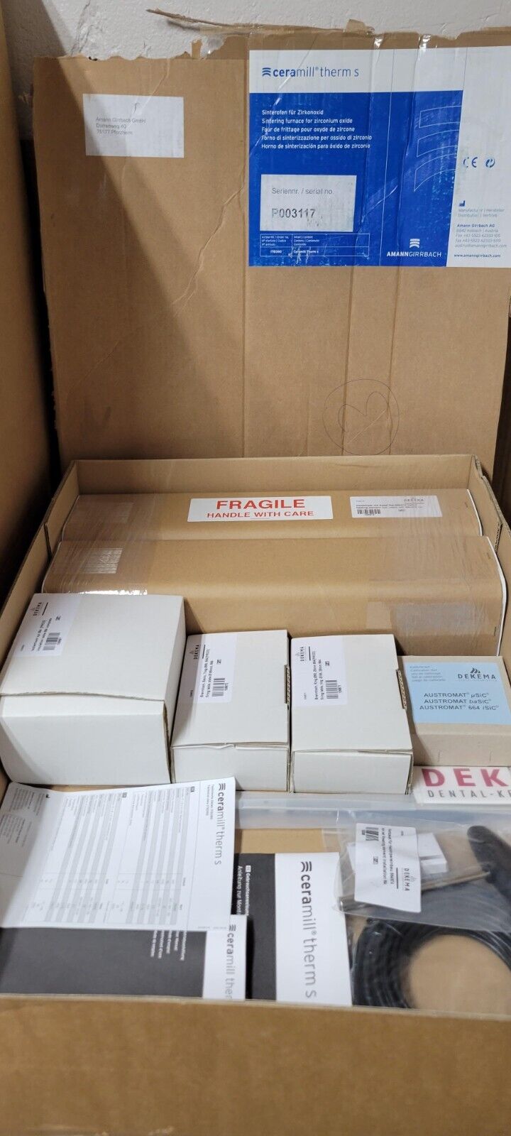 Ceramill THERM-S Zirconia Speed SINTERING FURNACE P004017 Dekema - Image 5