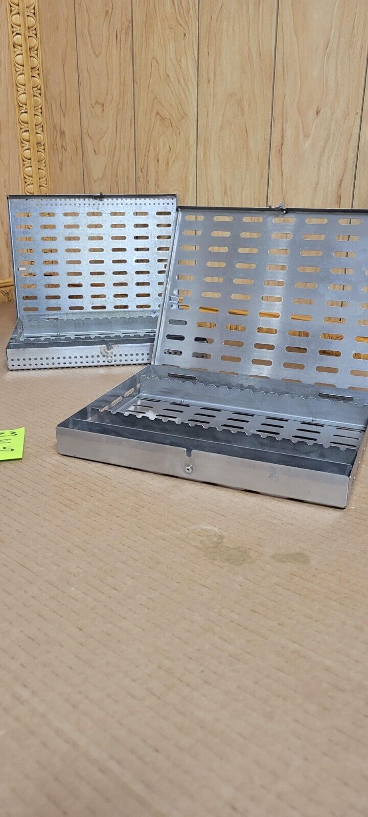 (Pre-owned) THOMPSON Autoclavable INSTRUMENT STERILIZATION CASSETTES - Lot of 4 - Image 6