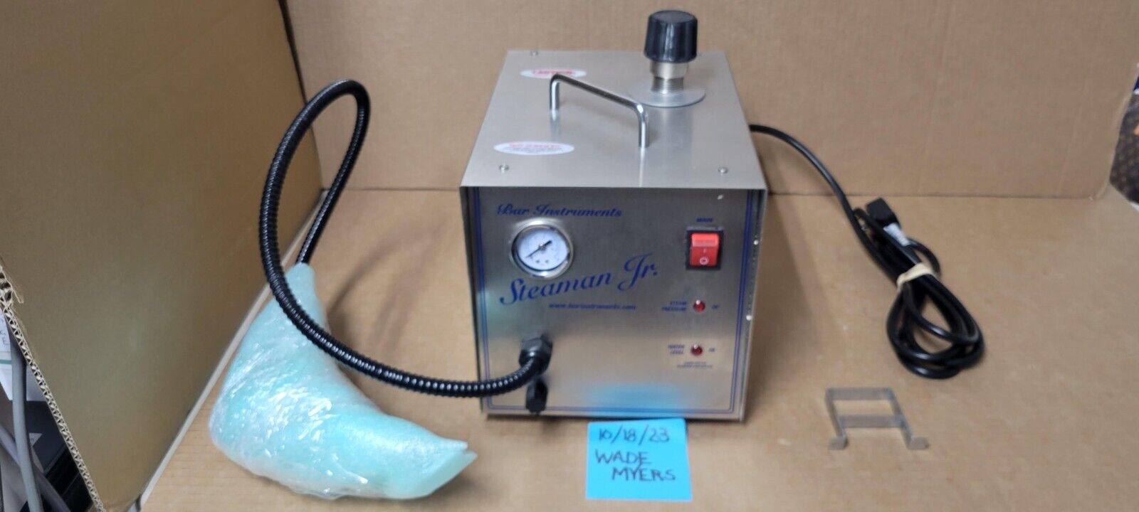 (NEW) Bar Instruments STEAMAN JR 6200 High Pressure Steamer GotaHaveItDental