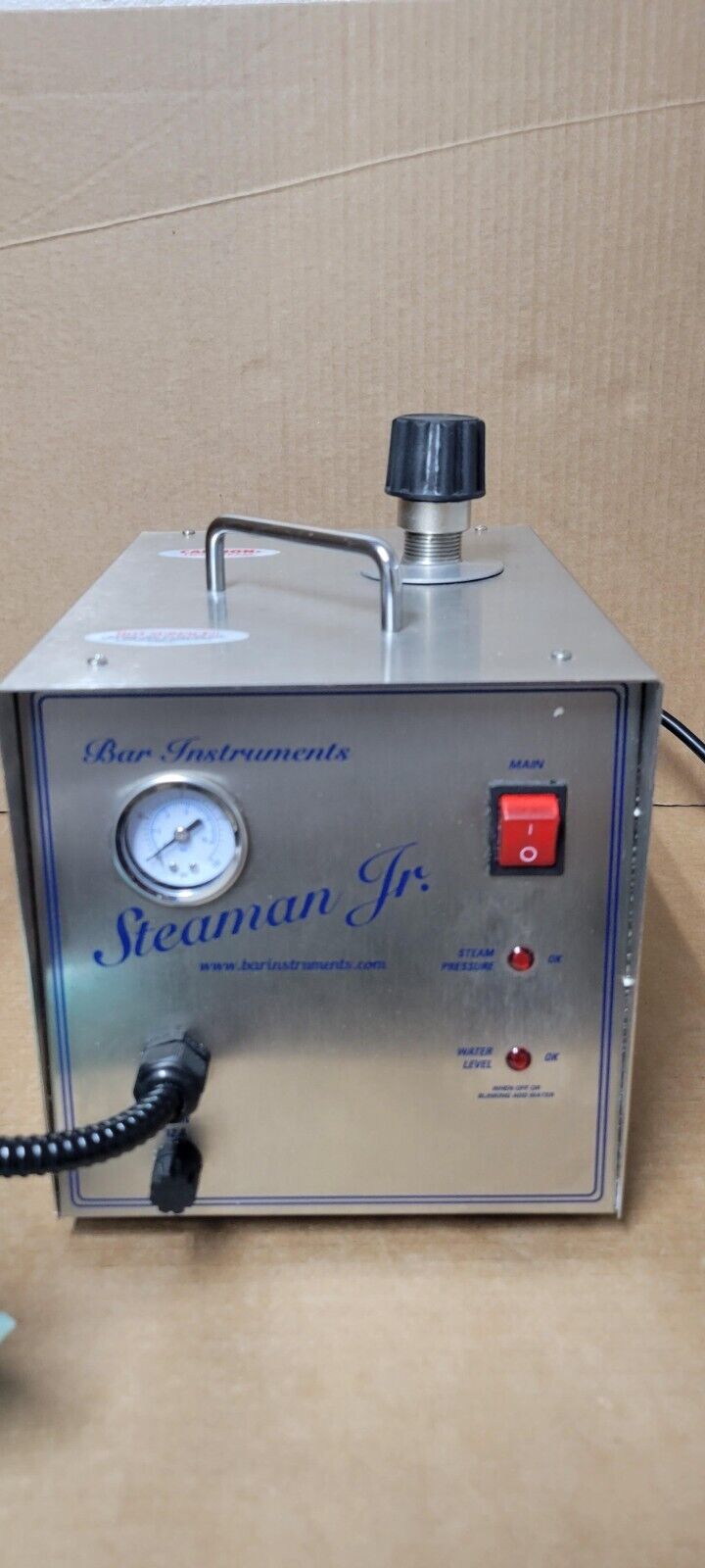 (NEW) Bar Instruments STEAMAN JR 6200 High Pressure Steamer GotaHaveItDental